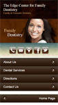 Mobile Screenshot of edgefamilydentistry.com